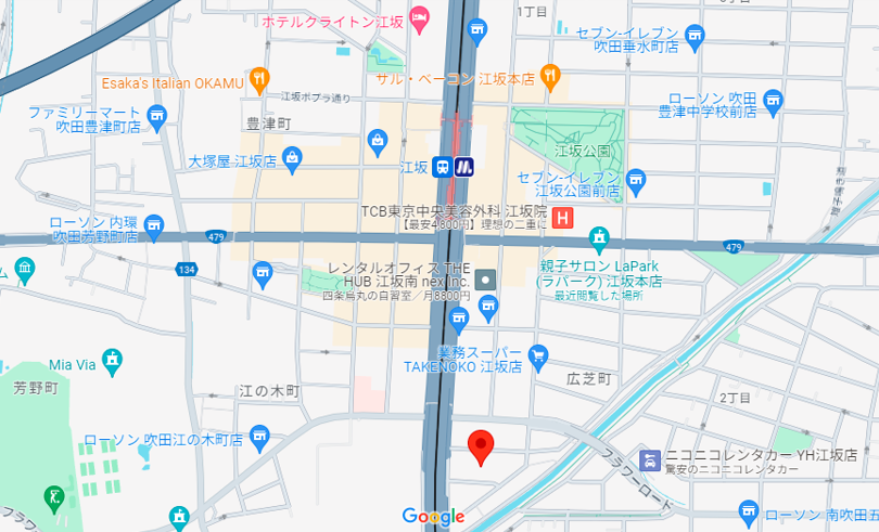 親子サロンLaPark2号店MAP